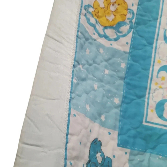 Vintage Care Bear Sweet Dreams Crib Size Quilt - Picture 4 of 5